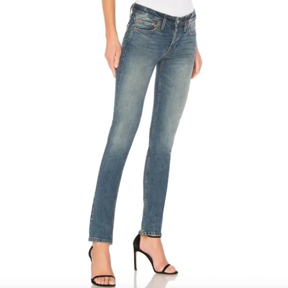 RE/DONE Originals Ultra Low Rise Button Fly in Medium Dusty - Size 26